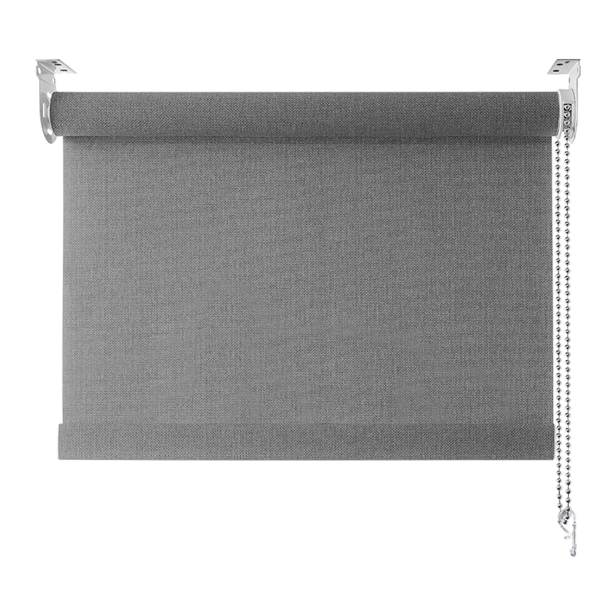 A blind with chain control and p-clip safety