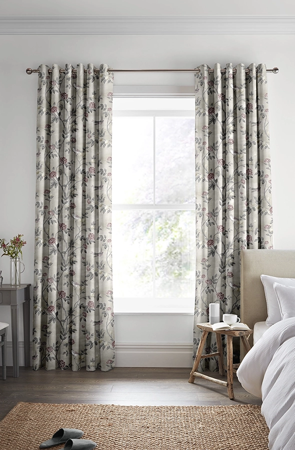 Room flower design on cream background with from Laura Ashley Collection