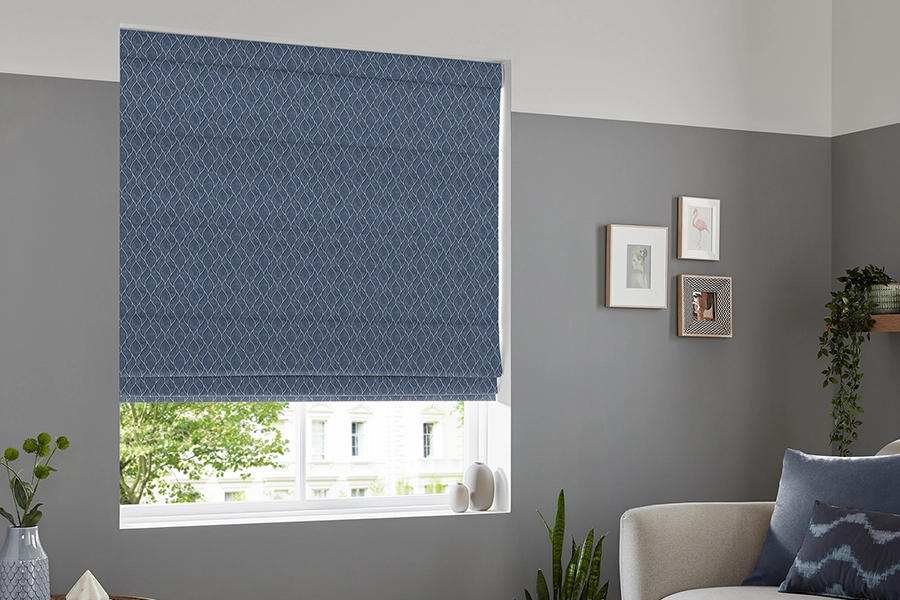 Living room with plain cream curtains from Edit Softs collection