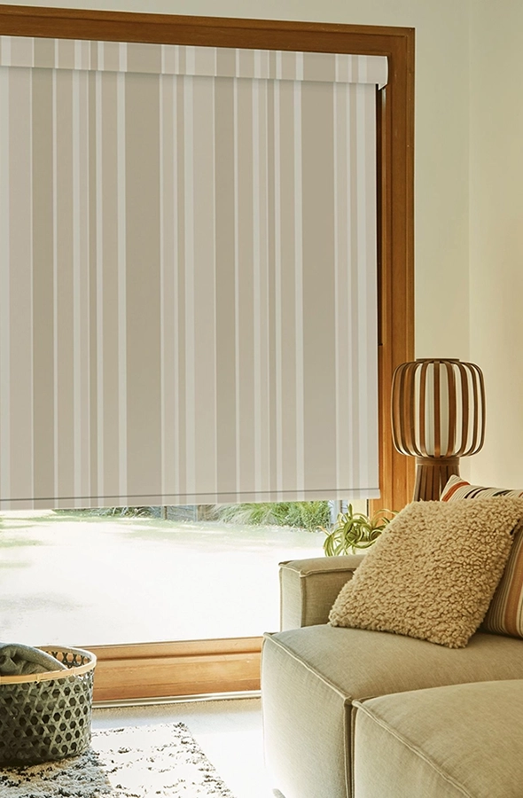 Room with natural colour roller form illumin8 Simply™ Roller Collection