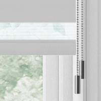 Fifty50 Day & Night blinds with twin pull control
