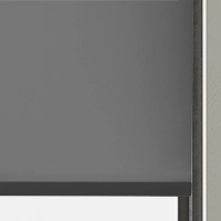 Roller blinds with anthracite bottom bar