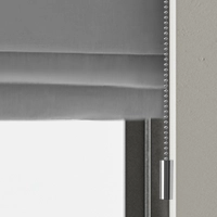 Roman blinds with electric controls