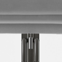 Roman blinds with spring control