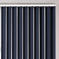 Vertical blinds with classic headrail